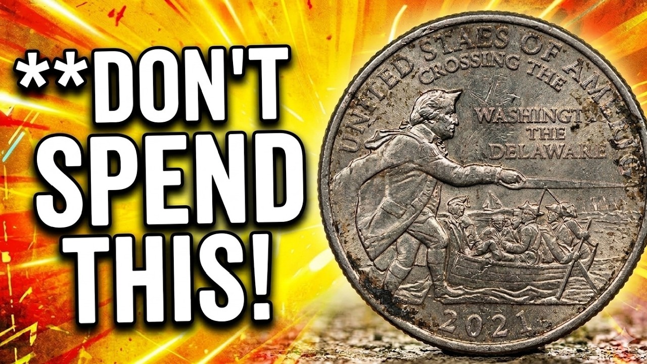 Check Your Pocket Change 2021 Washington Crossing Delaware Quarter Value