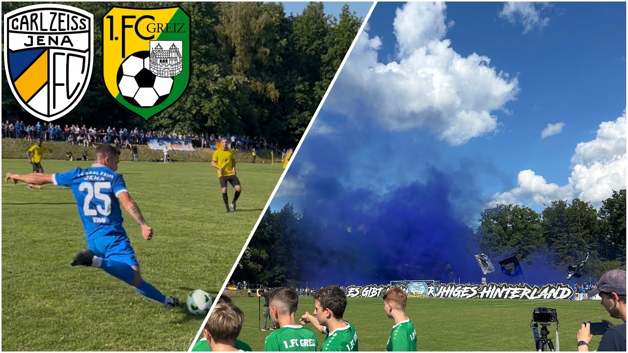 1. FC Greiz vs FC Carl Zeiss Jena - 2. Runde Thüringenpokal 