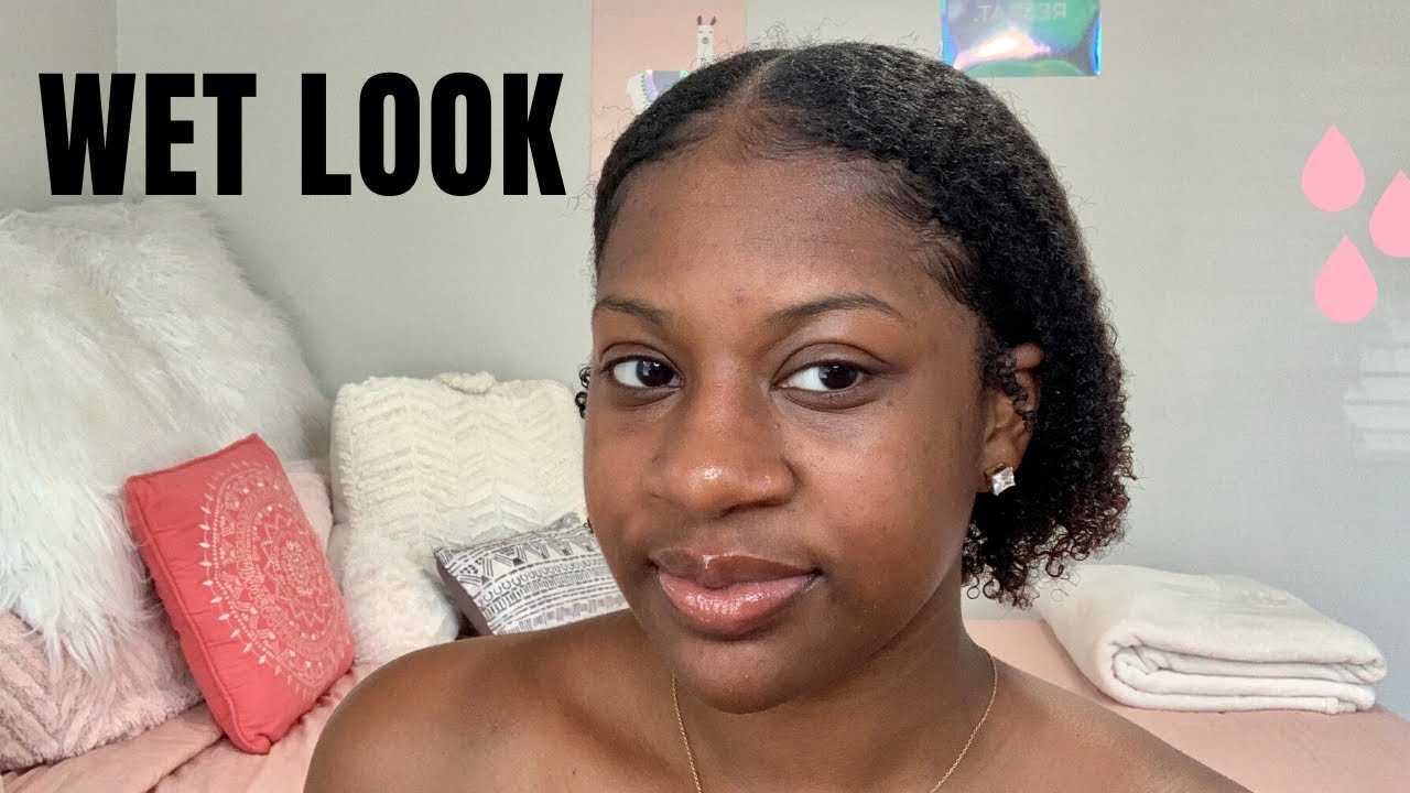 HOW TO: The Wet look on natural 4b/4c hair