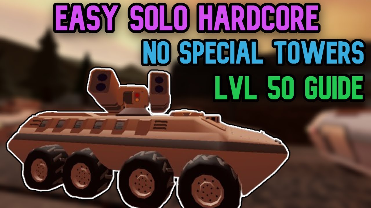 Łatwy solo Hardcore PRAWDZIWE BRAK SPECJALNYCH WIEŻ Triumph + Pełny poradnik - Tower Defense Simulator | TDS
