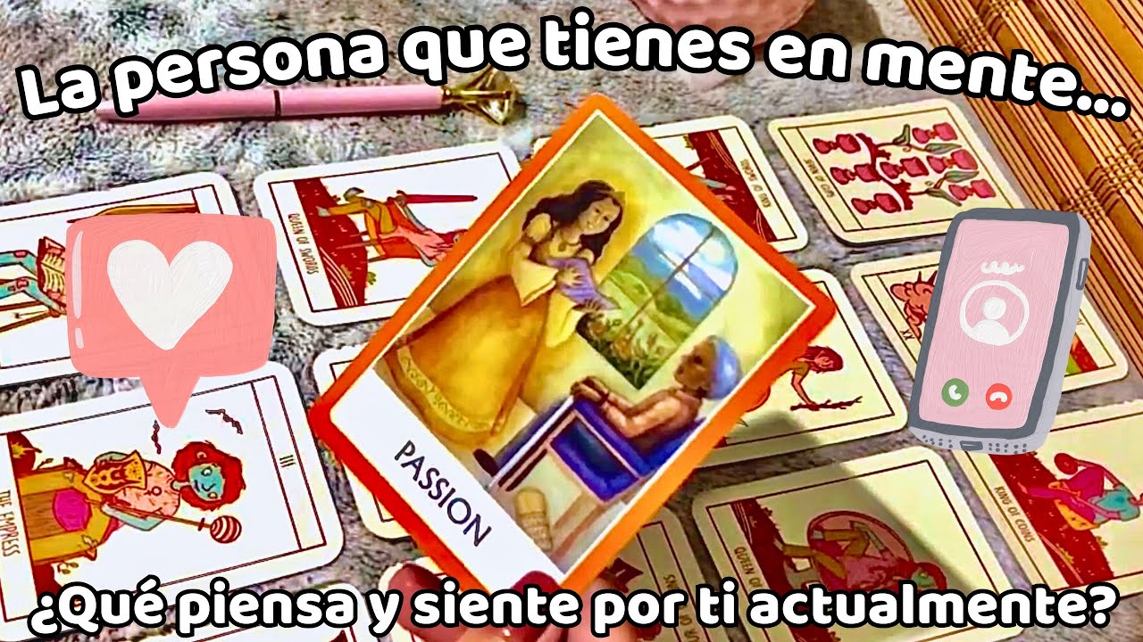 ¿Qué piensa y siente esa persona actualmente por ti? 🤨💖✨| Tarot Interactivo Amor (Reupload)