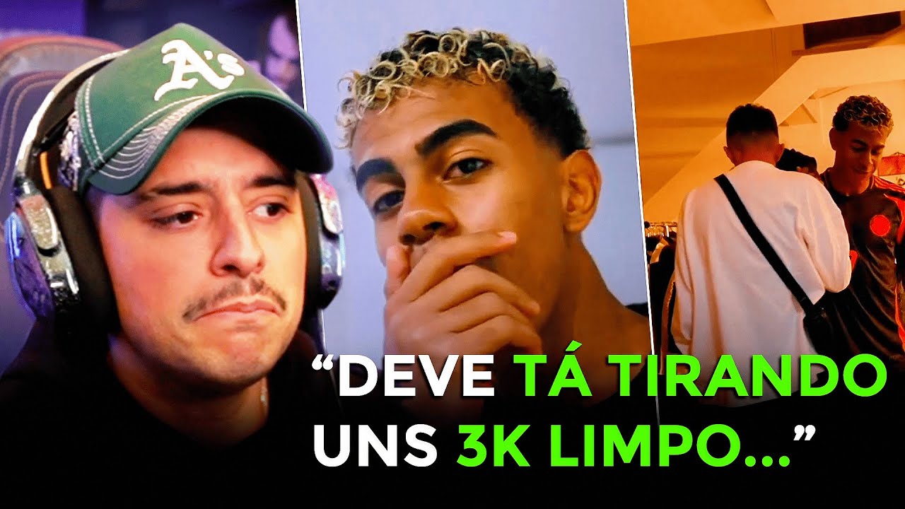 CORINGA REAGINDO AO TOUR DE LAMINE YAMAL PELA SUA COBERTURA EM BARCELONA!