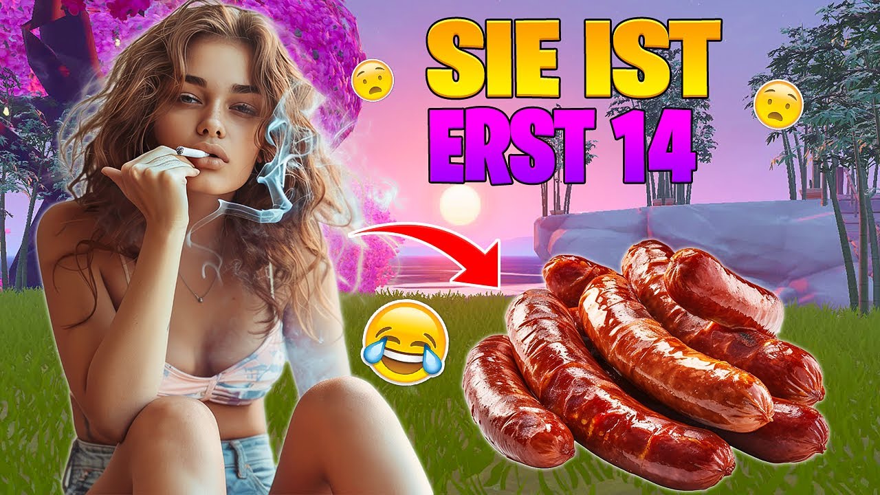 SIE freut sich schon auf die Pferdewurst🤣 Fortnite Random Squads
