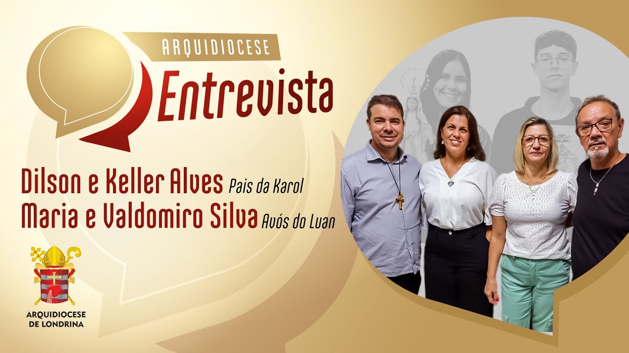 ARQUIDIOCESE ENTREVISTA #14 &bull; Jovens Karol e Luan: 
