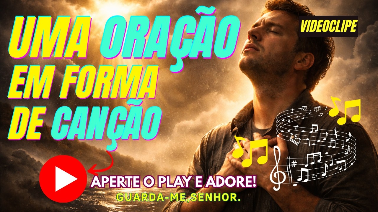 GUARDA-ME, SENHOR | Uma Oração Cantada Para os Momentos Difíceis.#Louvor #Adoração #DeusCuidaDeMim