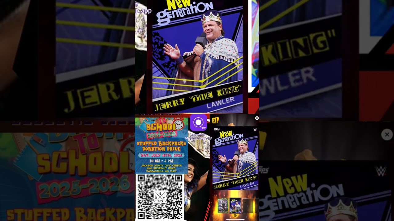 Coffee Clutch Super Rare Pull WWESlam | #eclecticw0lf on #Twitch