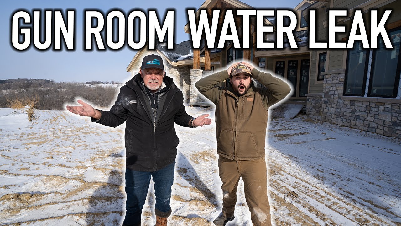 Flair's SECRET GUN ROOM has a WATER LEAK! (This is Bad)