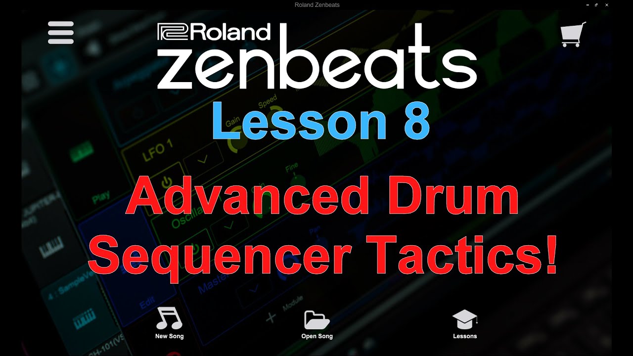 Zenbeats Lesson 8 - Advanced Drum Sequencer Tactics