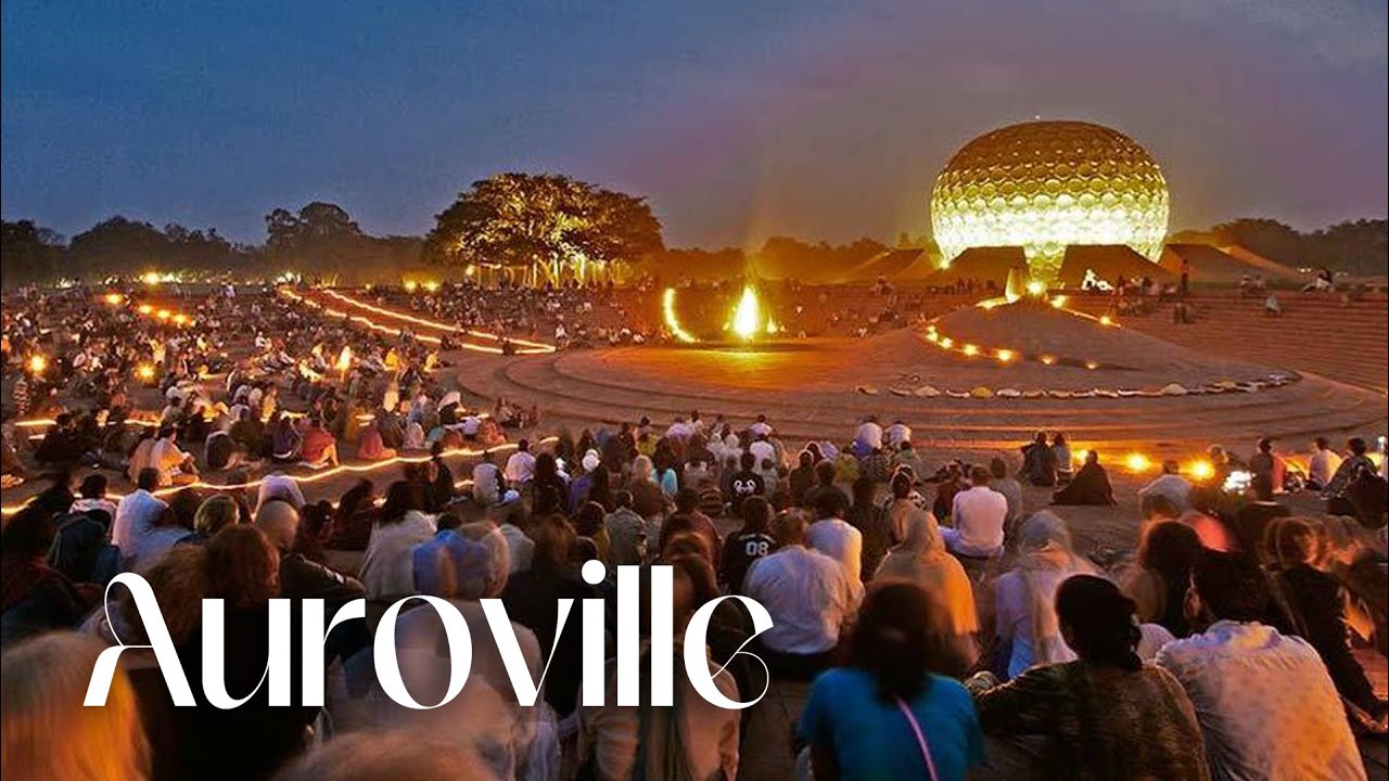 Auroville - India  Kota tanpa uang dan agama yang didukung Oleh Negara
