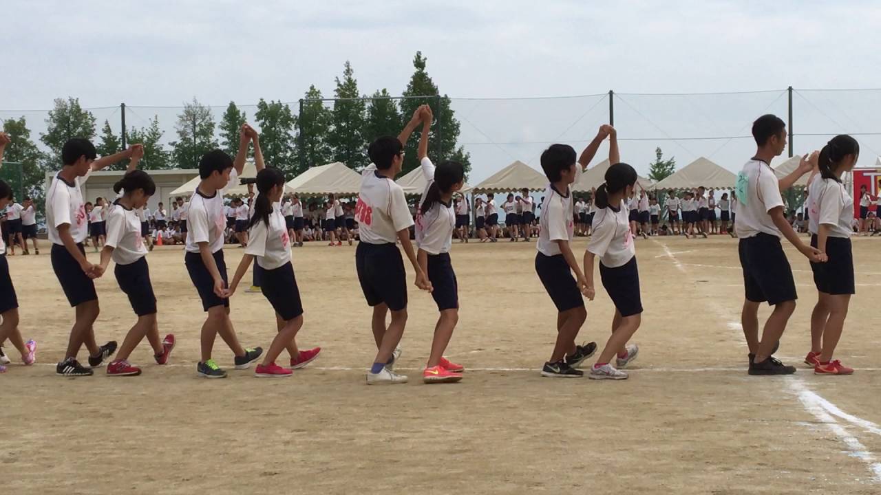 ２０１６　五日市高校　第４３回体育祭　フォークダンス　①