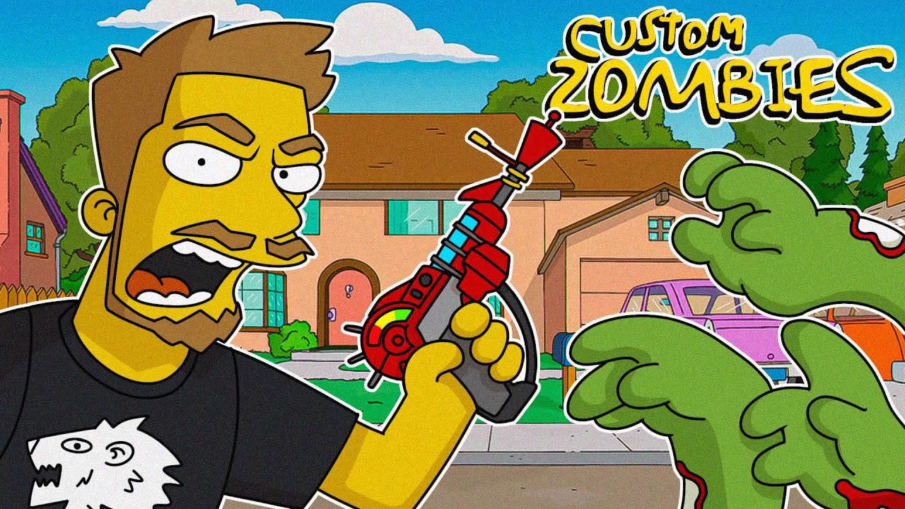 COD ZOMBIES x SIMPSONS! (Custom Zombies)