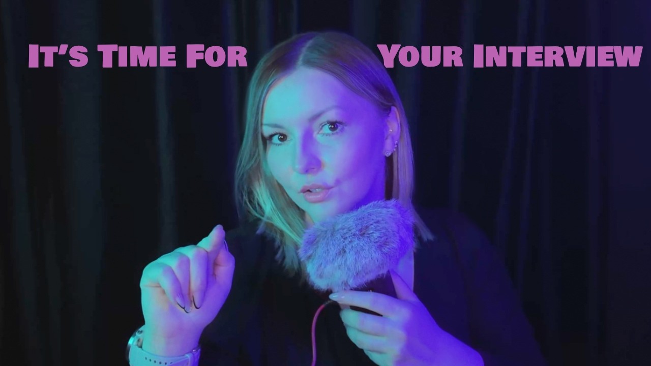 You're A Debut Author // You Get Interviewed About Your Book // ASMR Roleplay