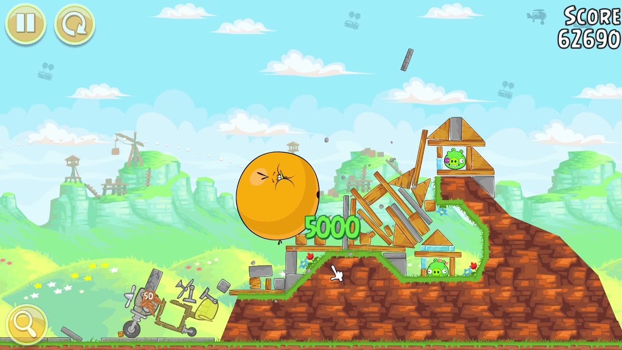 Angry Birds Classic: Red's Mighty Feathers 24-1 to 24-15 Walkthrough.