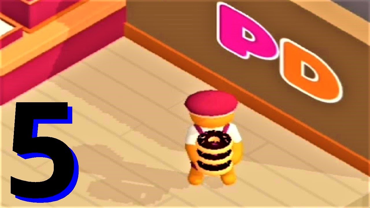🍩 Donut Inc. 🍩 GAMEPLAY Part 5 MAXED Out 3rd Shop (Android, iOS)