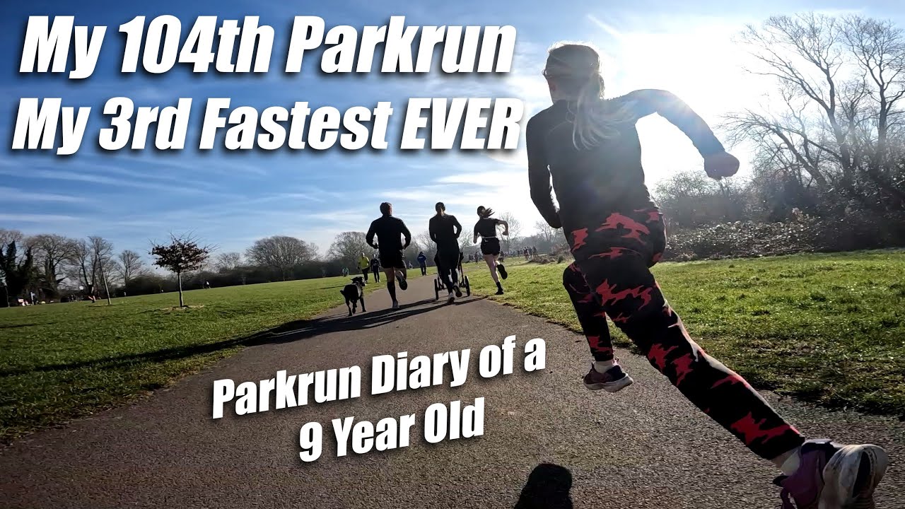 Dodging Grownups Chasing time at Parkrun at 9 Years Old