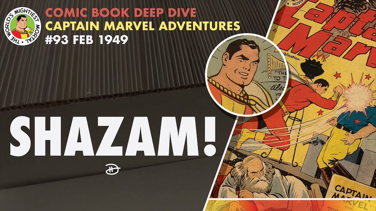 Captain Marvel Adventures 93 - Comic Book Deep Dive / Comic Review & Collection
