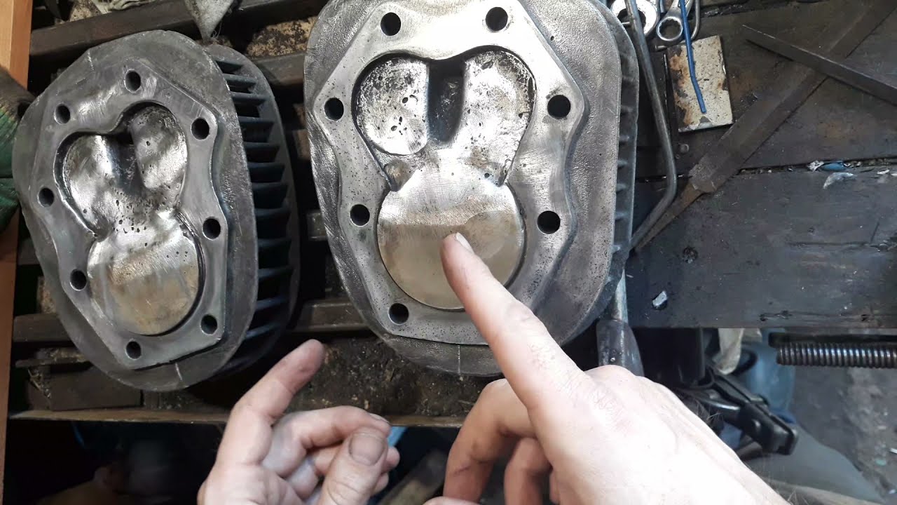 К-750 Головы под увеличенную степень сжатия.