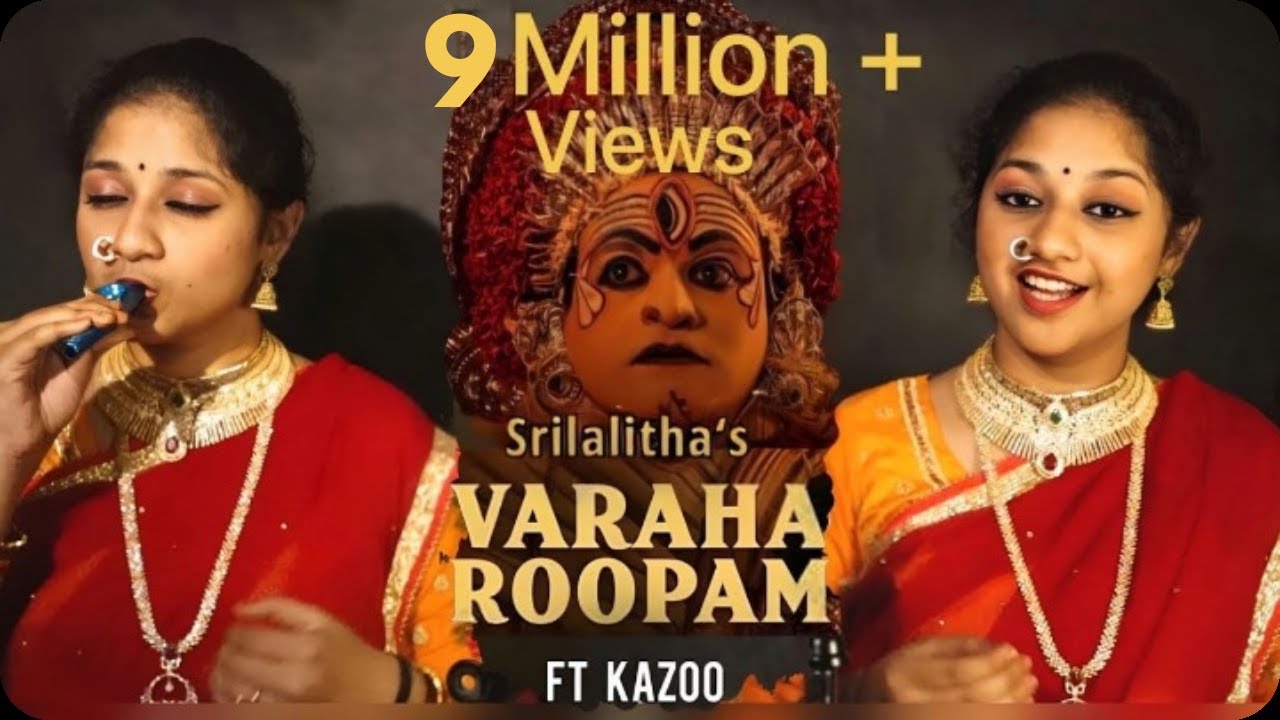Epic Varaha Roopam on Kazoo! | Kantara Tribute Ft. Srilalitha’s Powerful Vocals #Shorts 🎶🔥