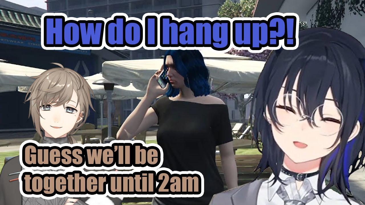 The Call With Kanae That Won't End【GTAV MADTOWN β】(VSPO / Eng Sub)