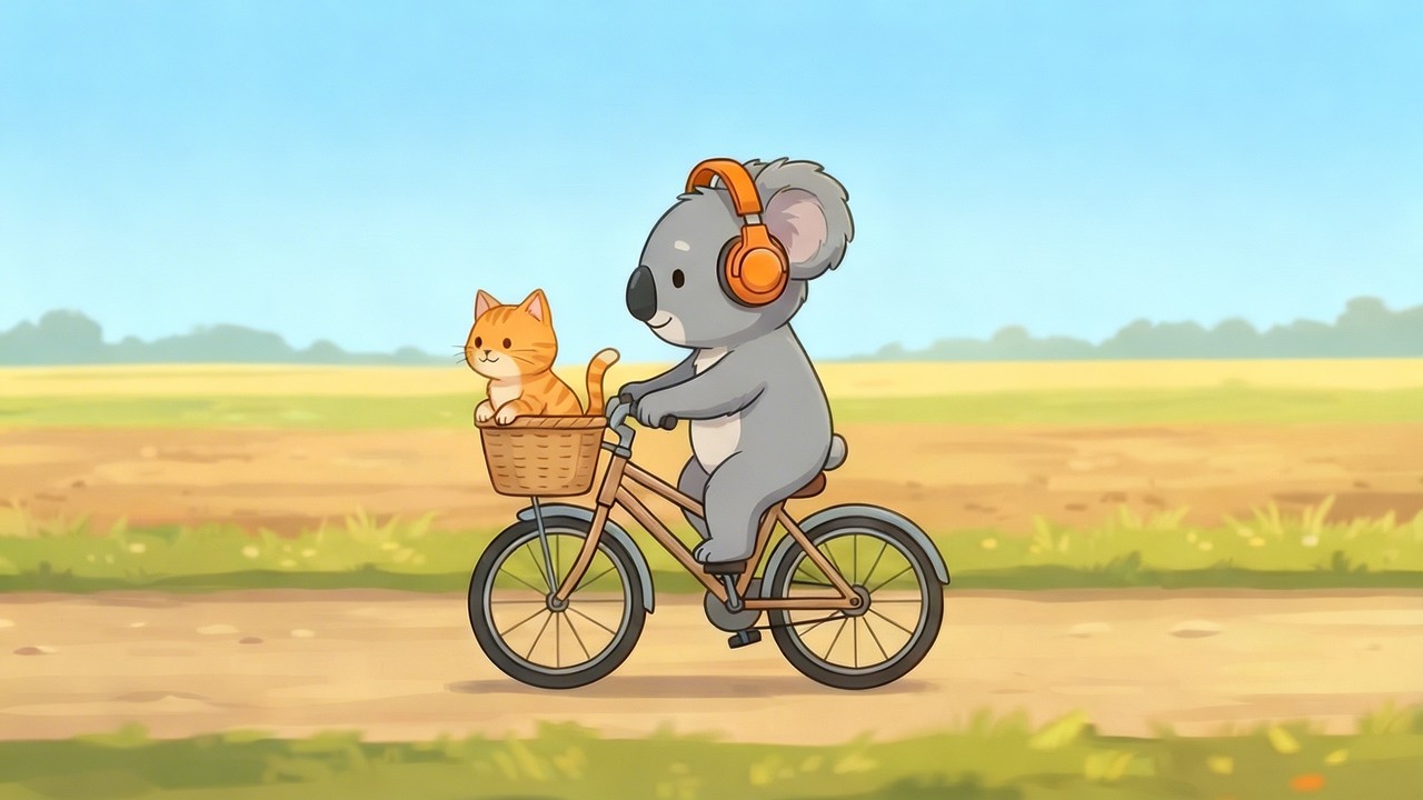 Chillhop Bike Ride Music | Cozy Lofi Beats for Everyday Activities