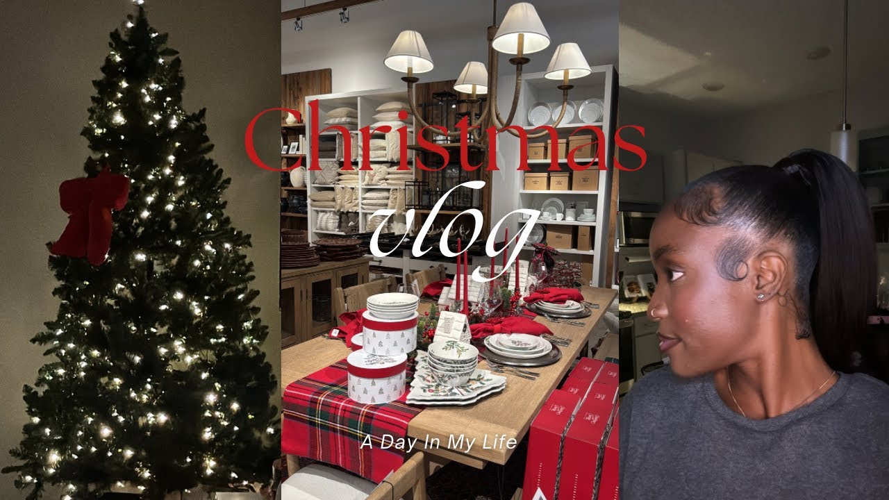 christmas vlog, shopping, cooking traditional food, selfcare and more