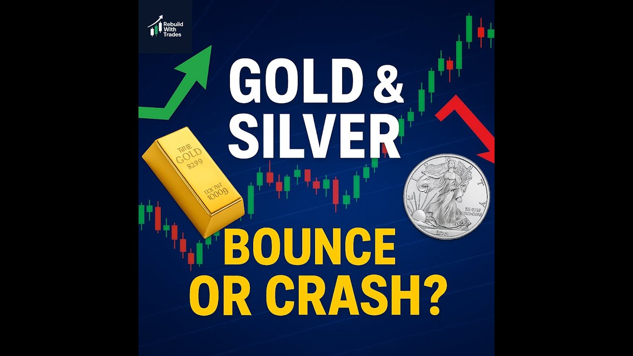 "Gold & Silver Price Analysis | Will XAU/USD & XAG/USD Bounce or Crash?"