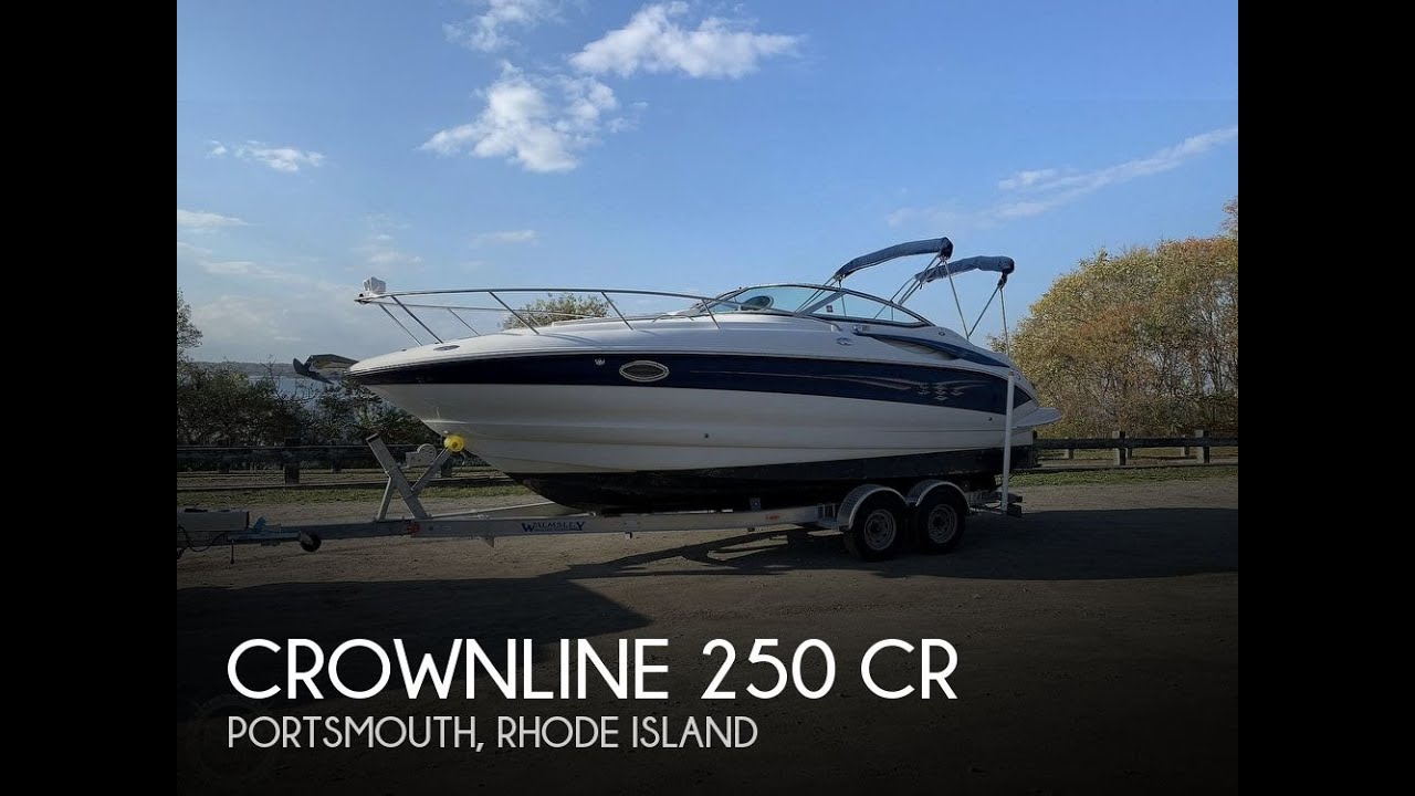 [SOLD] Used 2004 Crownline 250 CR in Portsmouth, Rhode Island