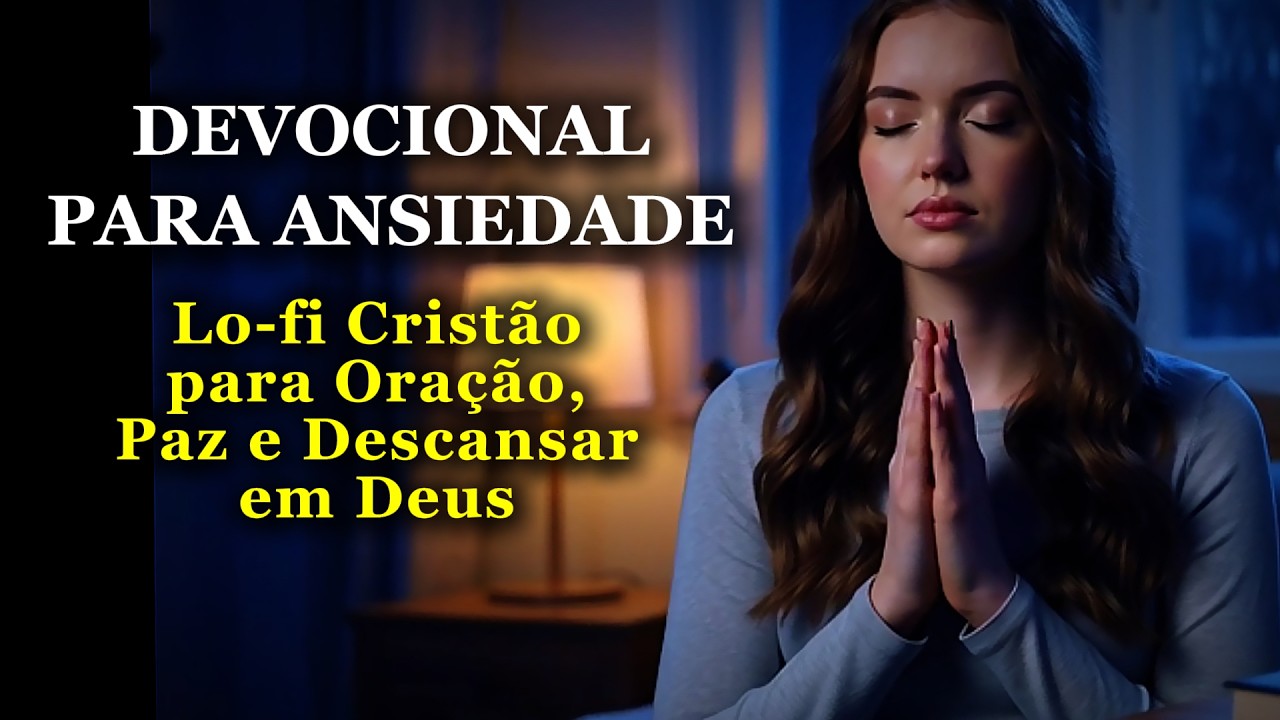 Devocional para Ansiedade 🌧️ Lo-fi Cristão para Oração, Paz e Descansar em Deus