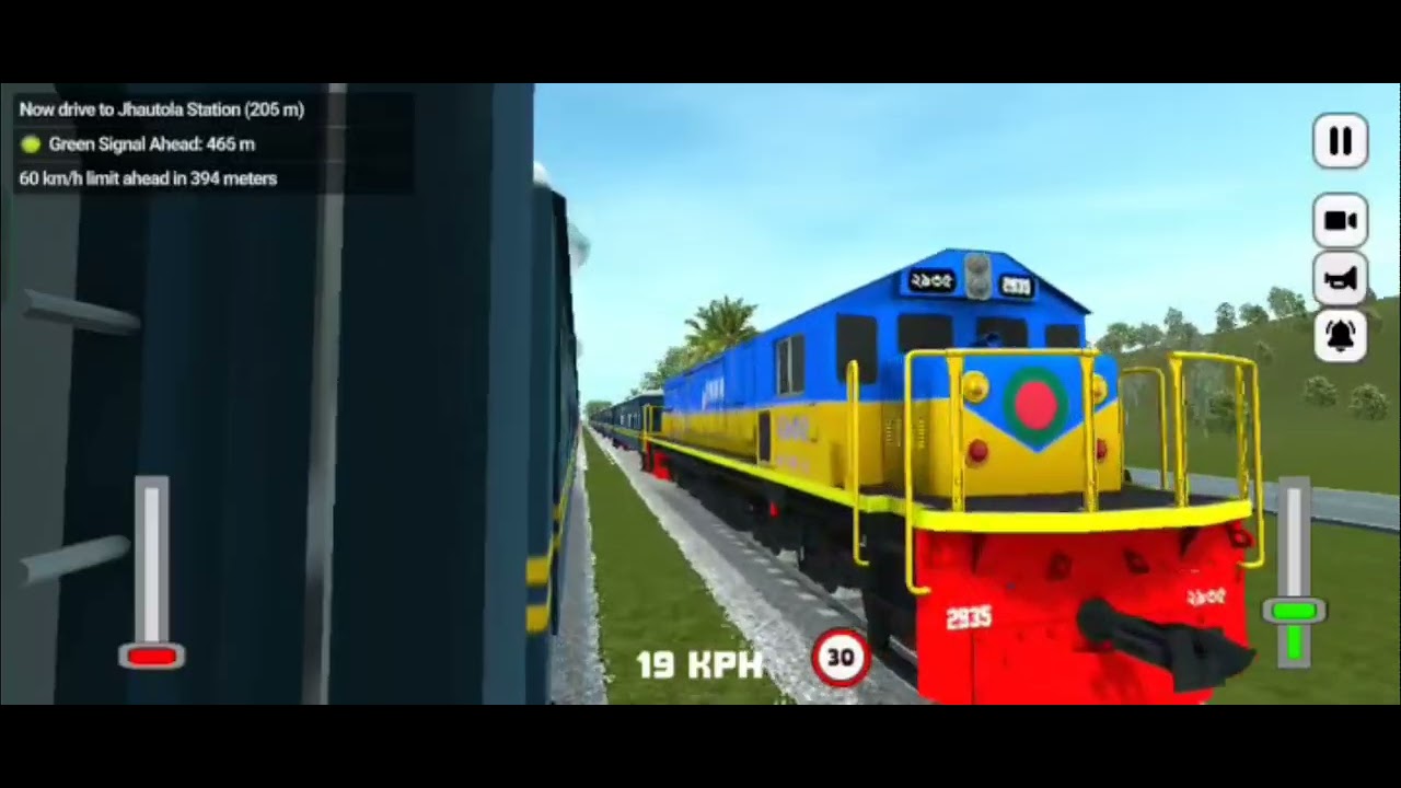 🚆 চট্টগ্রাম টু ষোলশহর | চট্টলা কমিউটার এক্সপ্রেস | Train Simulator Bangladesh | Realistic Gameplay