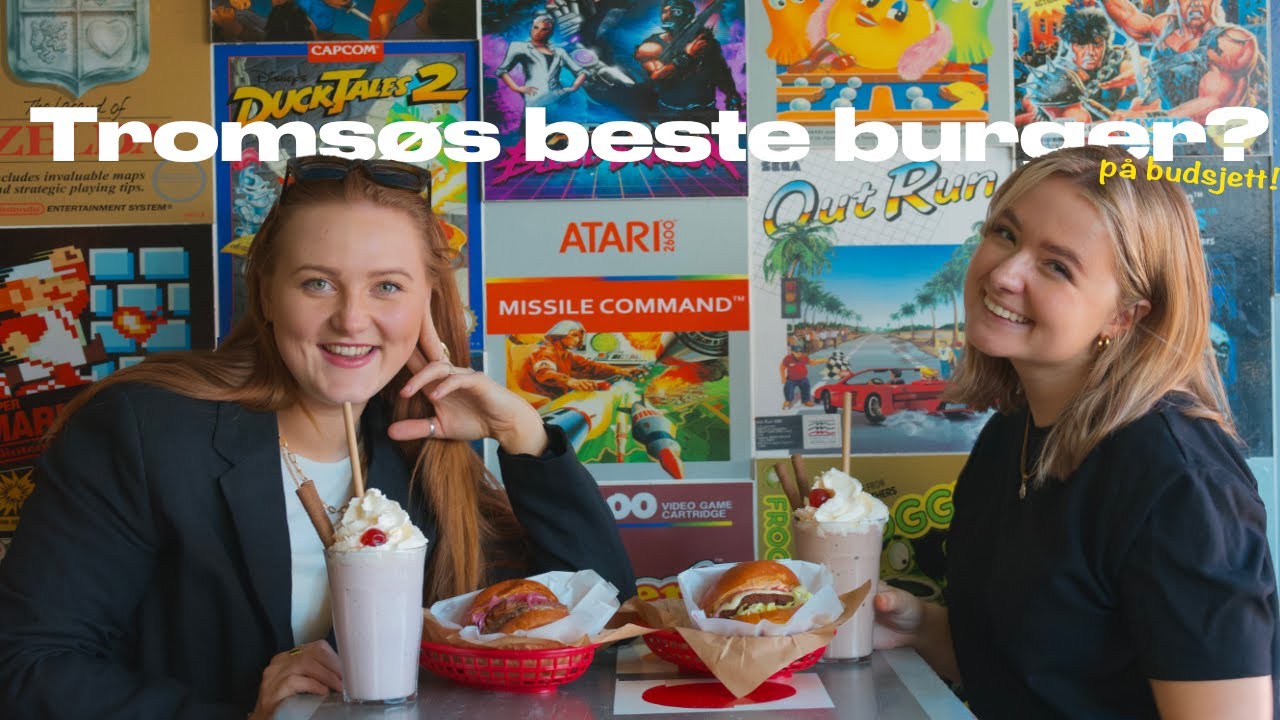 Hvor finner du Tromsøs beste kjøtt og vegetar burger?