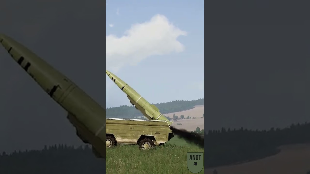 ТРК Точка-У выстрел | Arma 3 #tochka #tochkau #tochka_u #arma3 #pmcanot