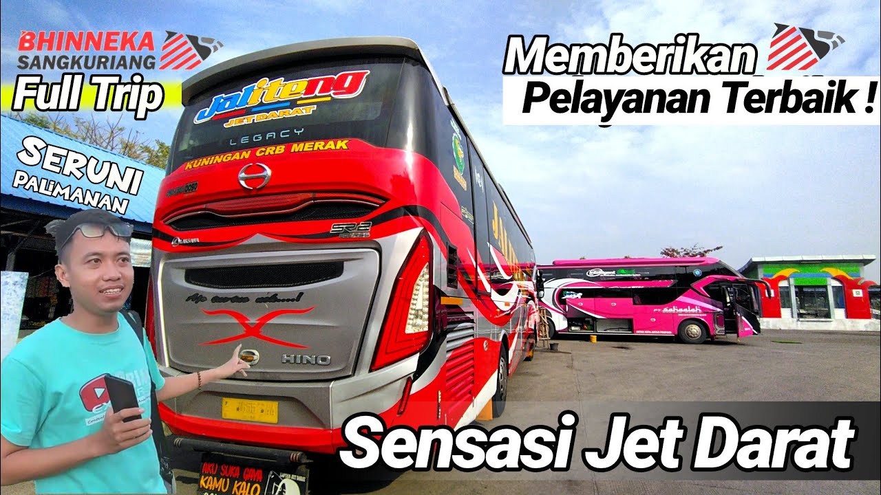 Sensasi Jet Darat❗Naik Dari Terminal Seruni Cilegon ke Palimanan.. Mantap Pisan❗