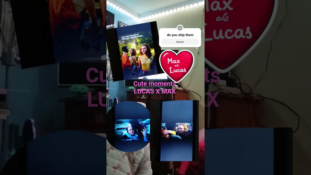 Cute moments MAX X LUCAS