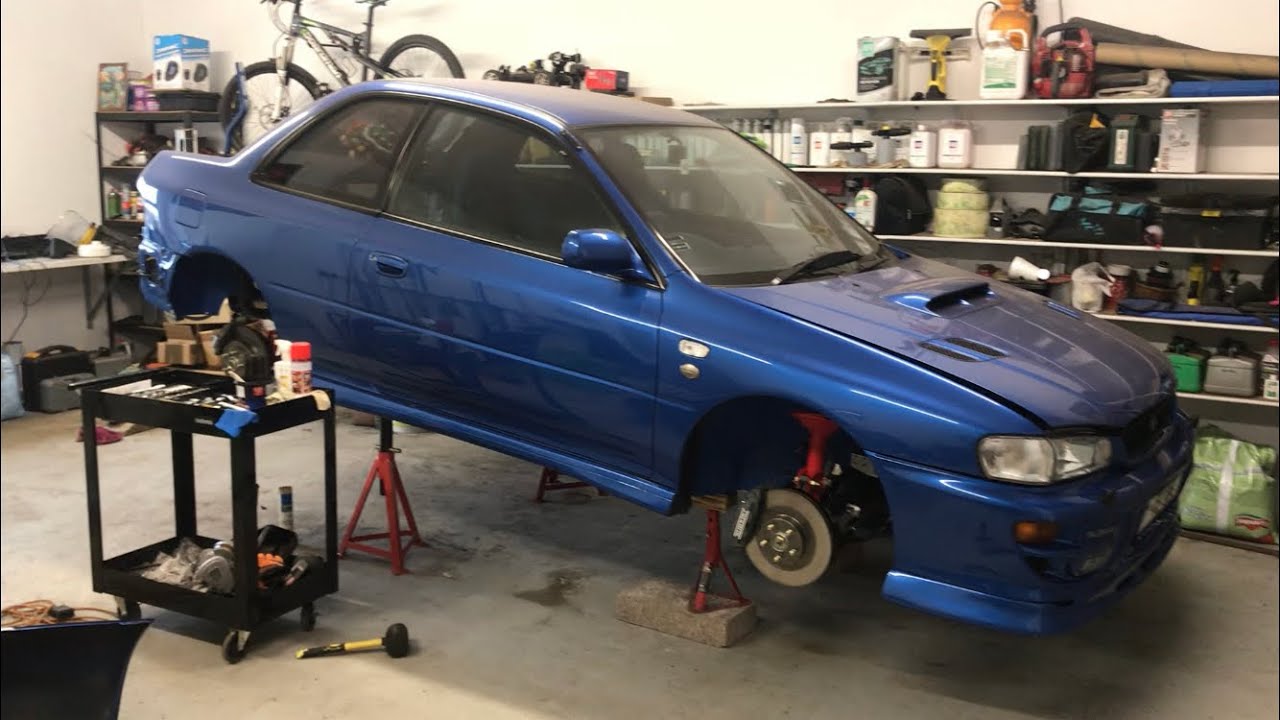 Subaru Impreza P1 restoration walk around