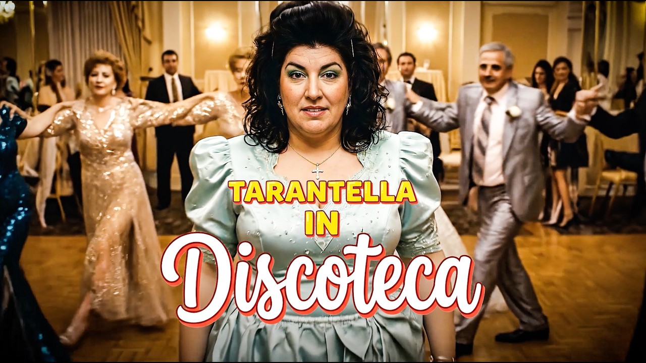 Tarantella in Discoteca 🇮🇹🪩#nonnaknowsbest #aimusic #Tarantella #Discoteca #ItaloDisco #ItalianMusic