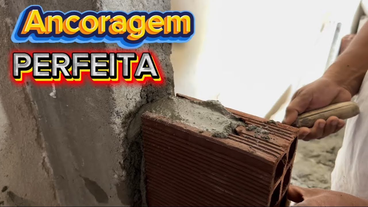 ESSA AMARRAÇÃO DE PAREDE EM COLUNA VOCÊ TEM QUE FAZER