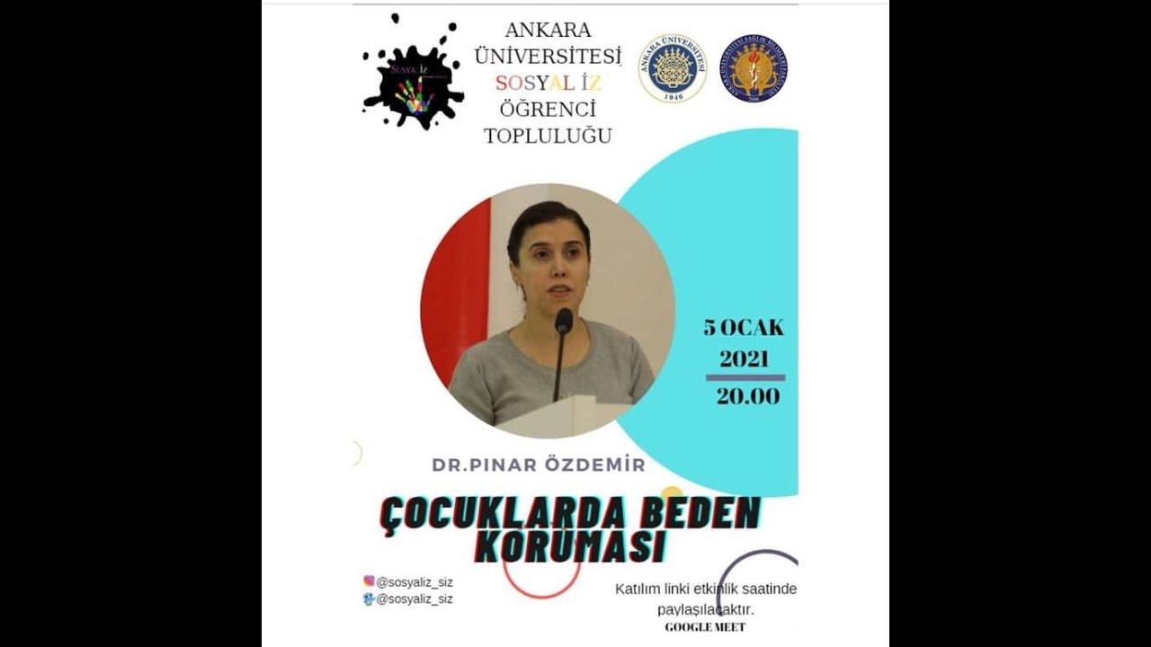 Çocuklarda Beden Koruması - Dr. Pınar ÖZDEMİR