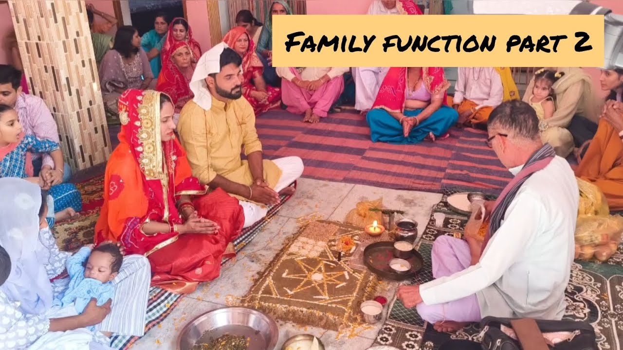 Family Function Part-2❤️ #indian #family #function #trending #saasbahu #entertainment #dailyvlog #yt
