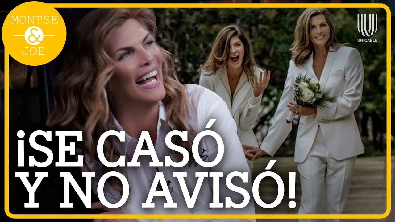 &iexcl;Montserrat se casa en secreto! Jos&eacute; Eduardo le hace drama a Montse por no invitarlo | Montse y Joe