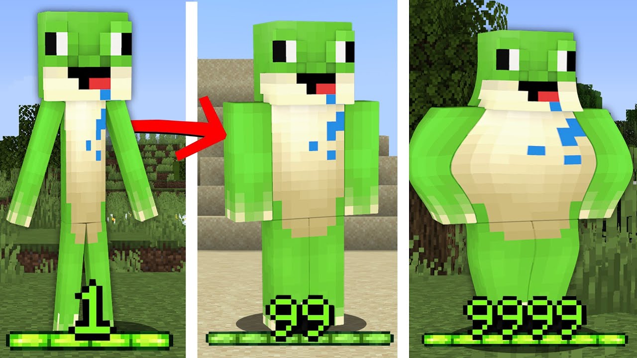 SEVİYE ATLADIKÇA KİLO ALIYORUM! - Minecraft