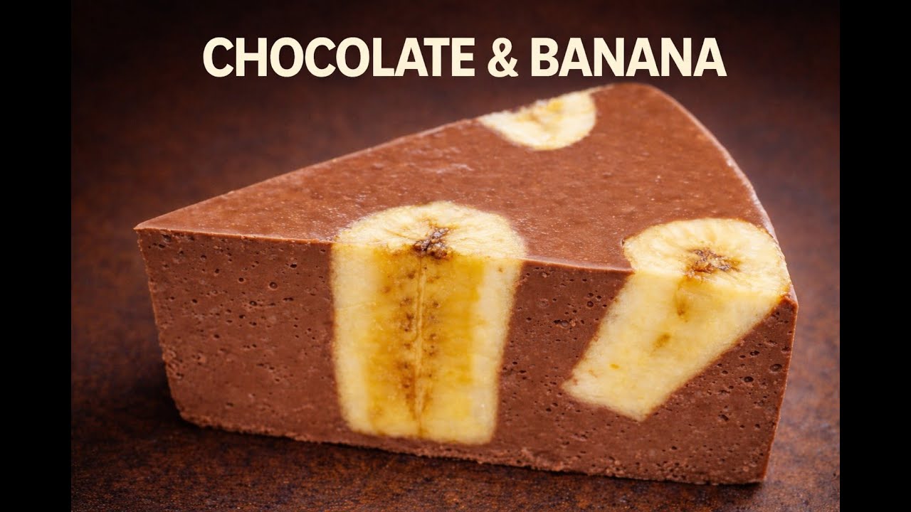 CHOCOLATE & BANANA CAKE