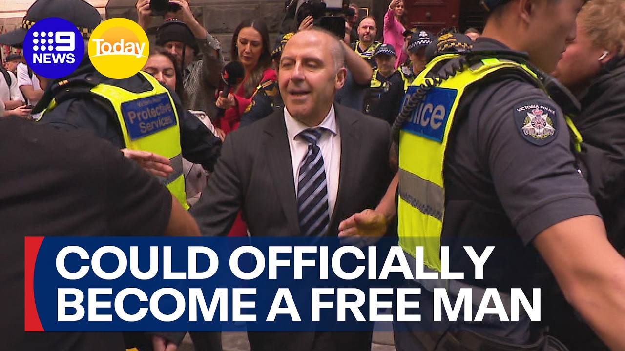 Former gangland kingpin Tony Mokbel could officially become a free man | 9 News Australia