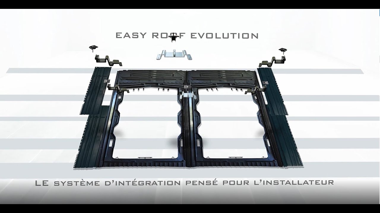 EASY ROOF EVOLUTION - Système de fixation pour panneaux photovoltaïques