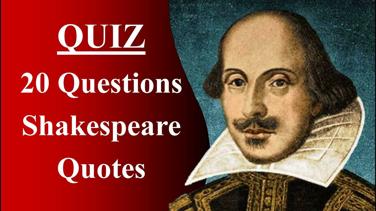 Shakespeare Quotes (20 Questions) KS2