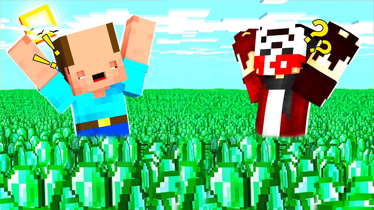 BALON KAFA İLE ZENGİN Mİ OLDUK FAKİR Mİ ?? - Minecraft