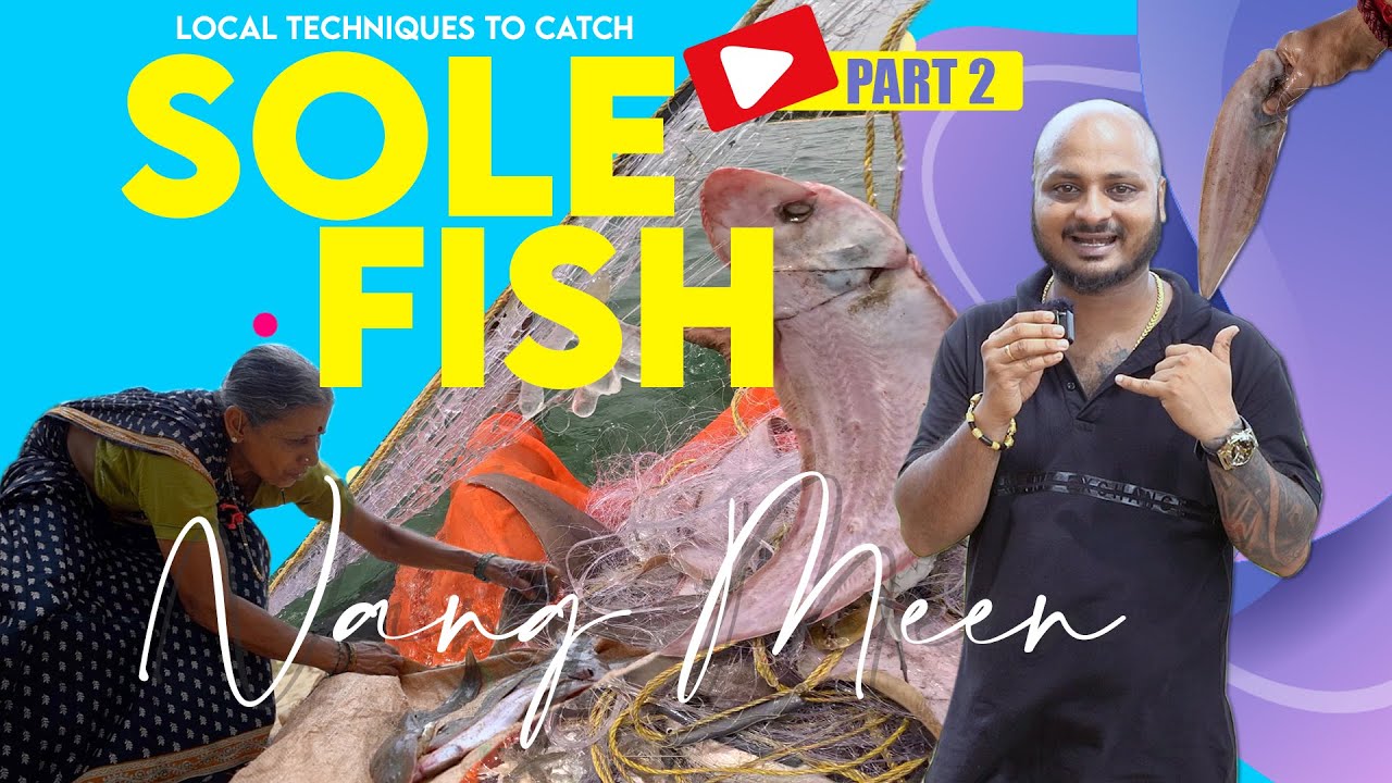Sole Fishing  Nang Meen  at Kaup Beach 🐟 | Part 2