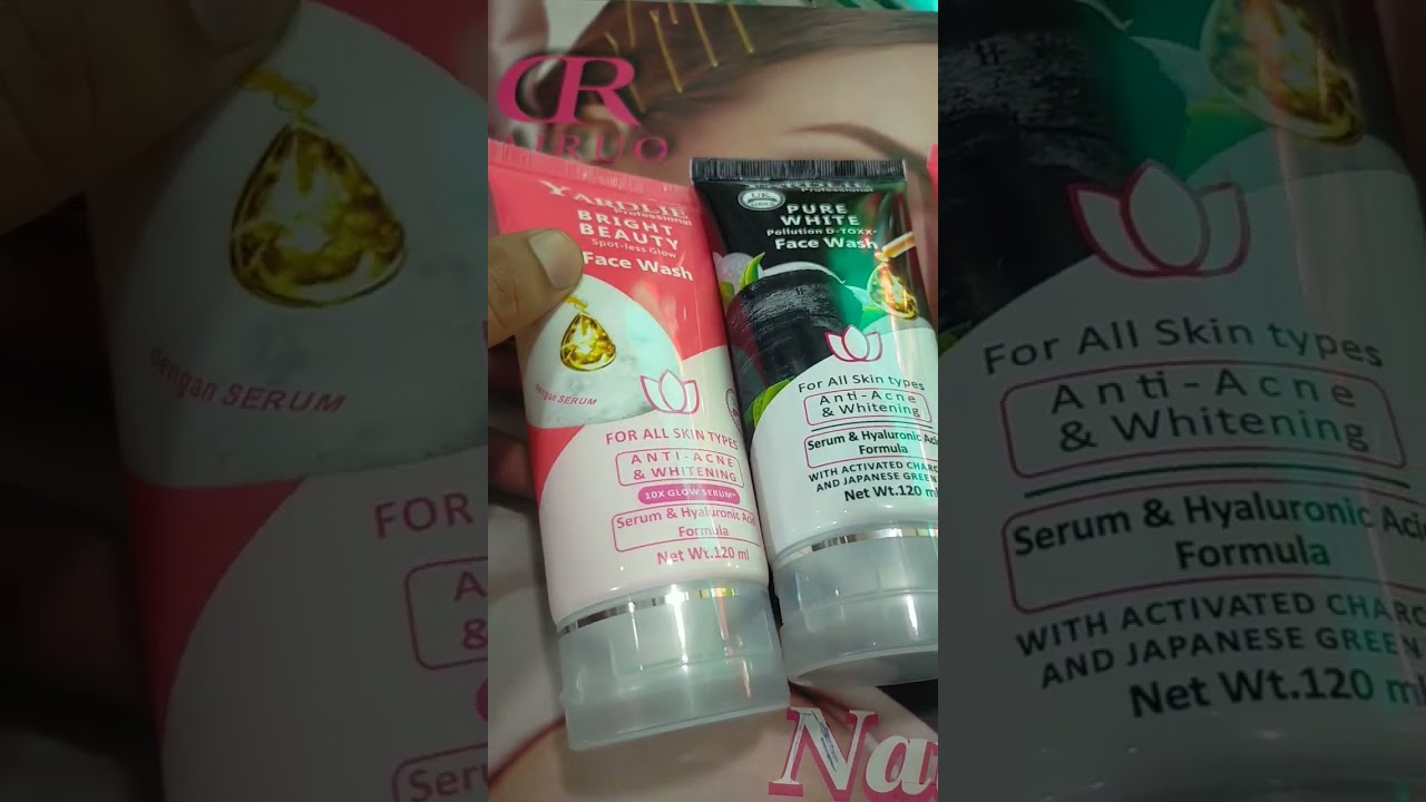 yardlie professional pure white&bright beauty face wash anti&acne&whitening face wash-brautytipsshop