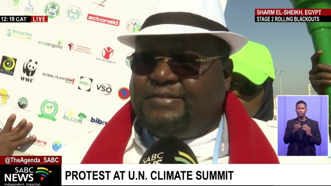 COP27 I Protest at the UN Climate Summit