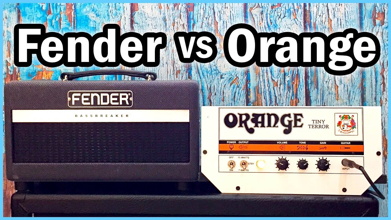 Fender Bassbreaker Vs Orange Tiny Terror