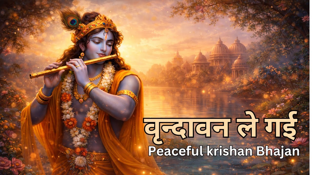 वृंदावन ले गई | Soulful Krishna Bhajan | Male Voice |Krishna New Peaceful Bhajan